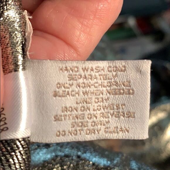 CHICO’S SILVER/BLACK JACKET - Picture 12 of 12